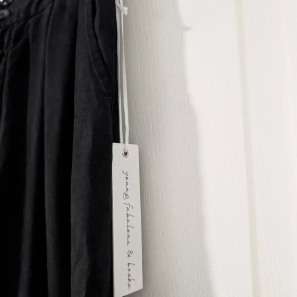 Young Fabulous & Broke Navy Wide-Leg Pants - Picture 10 of 15